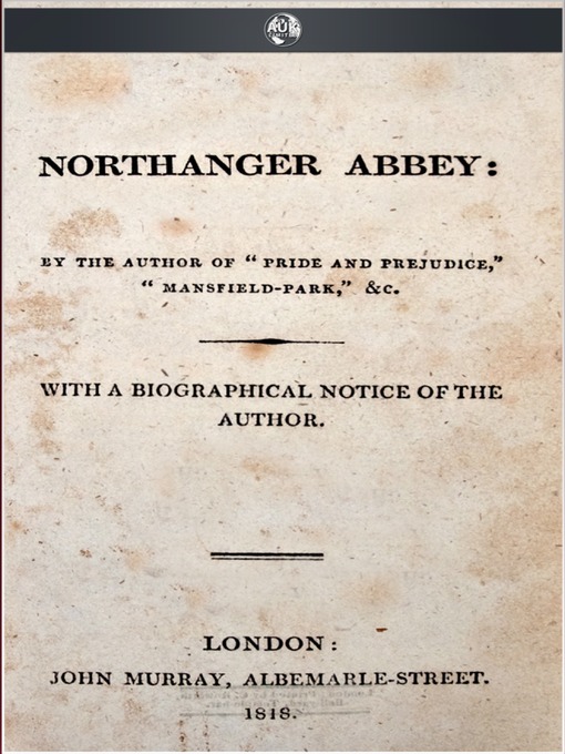 Upplýsingar um Northanger Abbey eftir Jane Austen - Til útláns